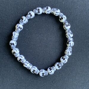 Skull Beaded Bracelet